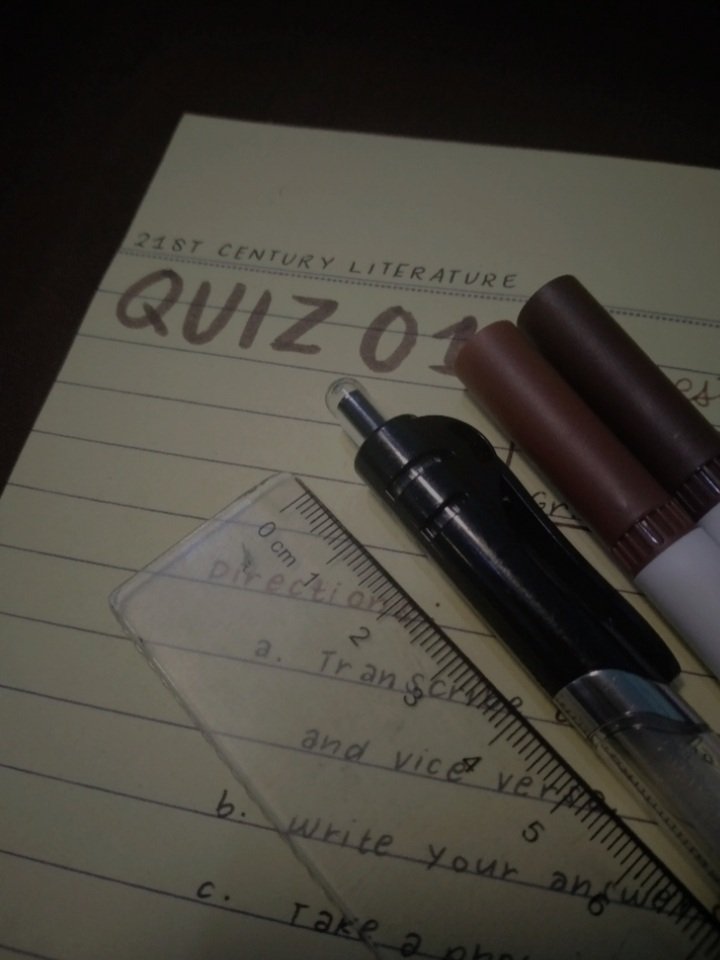 xxstudiary's tweet image. first quiz of the school year done!