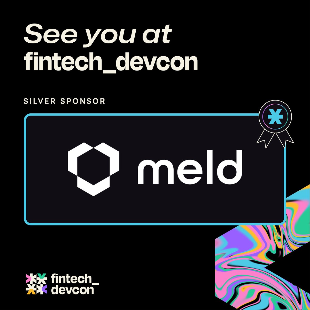 Meet us at <a href="/fintechdevcon/">fintech_devcon</a>! Add multiple providers across your bank linking, crypto and payment integrations with Meld.

#fintech #fintechdevcon