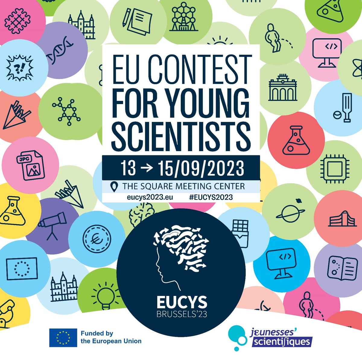 EUCYS2023 (@eucys) on Twitter photo EUCYS 2023 will be hosted by Jeunesses Scientifiques de Belgique in Brussels, Belgium! <a href="/REA_research/">European Research Executive Agency</a> #EUCYS2023 EUCYS 2023 will be hosted by Jeunesses Scientifiques de Belgique in Brussels, Belgium! <a href="/REA_research/">European Research Executive Agency</a> #EUCYS2023
