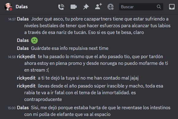 aprovechar el desconocimiento absoluto de una situación traumática y usarla para intentar hundir al único creador con el que no has tenido huevos a hablar, te define.

laura está encantada de que la defiendas, ¿pero te preocupas igual por tu novia?

nos vemos muy pronto.