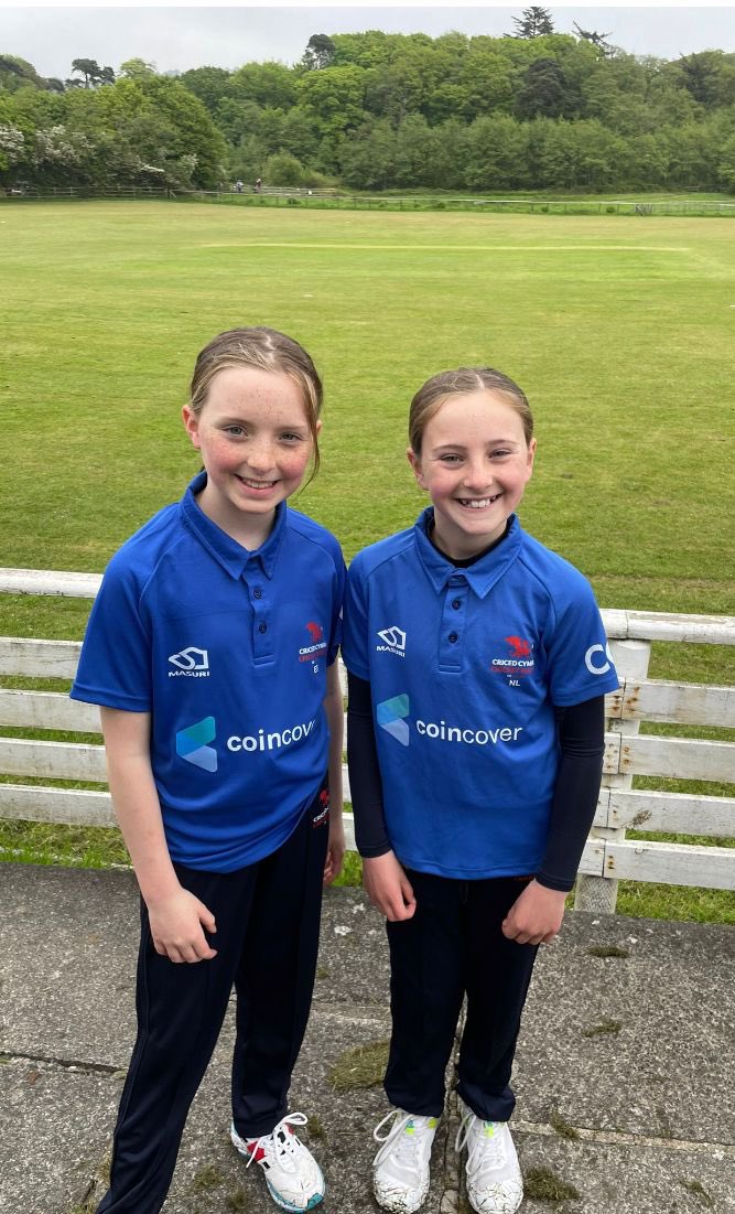 Twelve of our young cricketers representing the club at the <a href="/CricketWales/">Criced Cymru / Cricket Wales 🏏🏴󠁧󠁢󠁷󠁬󠁳󠁿</a> festival this week <a href="/cwpathwayS/">@CWpathwayS</a>