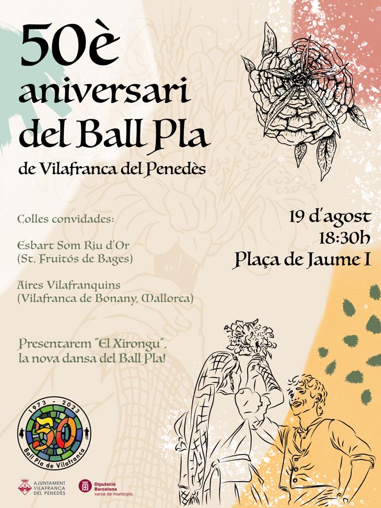 Ep! Aquest dissabte a les 18.30 a la Pl. Jaume I teniu una cita amb nosaltres!

Hi haurà colles convidades i presentarem el Xirongu! No hi falteu!

<a href="/VilafrancaAj/">Ajuntament de Vilafranca del Penedès</a> <a href="/fmvilafranca/">Festa Major de Vilafranca</a> <a href="/diba/">Diputació de Barcelona</a> <a href="/LesAntines_/">Les Antines</a>