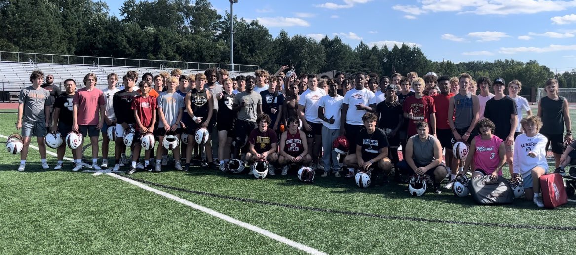 Wishing <a href="/TazSmith_13/">Christopher “Taz” Smith</a> a speedy recovery. @LeadGladiator <a href="/jcgladiators/">Johns Creek Athletics</a>