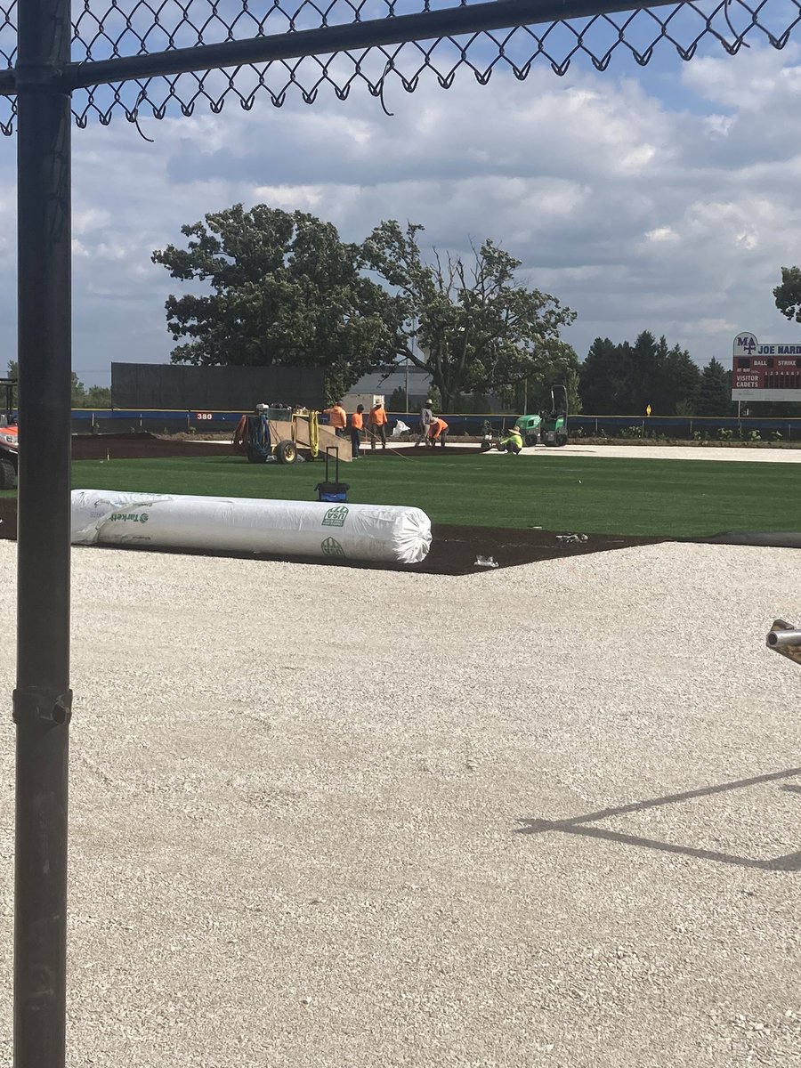 Update at Joe Nardone Field! #WeAreMA #MakeItMarmion