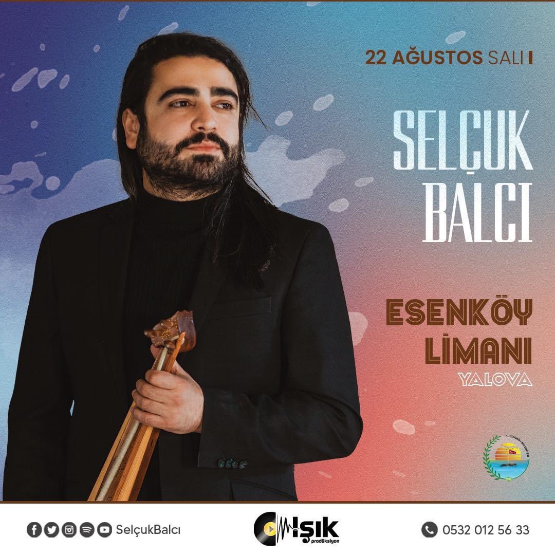 📢 Yalova Konserimiz 🗓 22 Ağustos Salı ⏰ 21:30 📍Esenköy / Yalova 👣 Esenköy Limanı