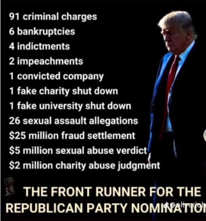 DavisDaniels17's tweet photo. Defend Donald Trump ?
Why?, have all his attorneys gotten tired of not being paid? https://t.co/EQchejoThq