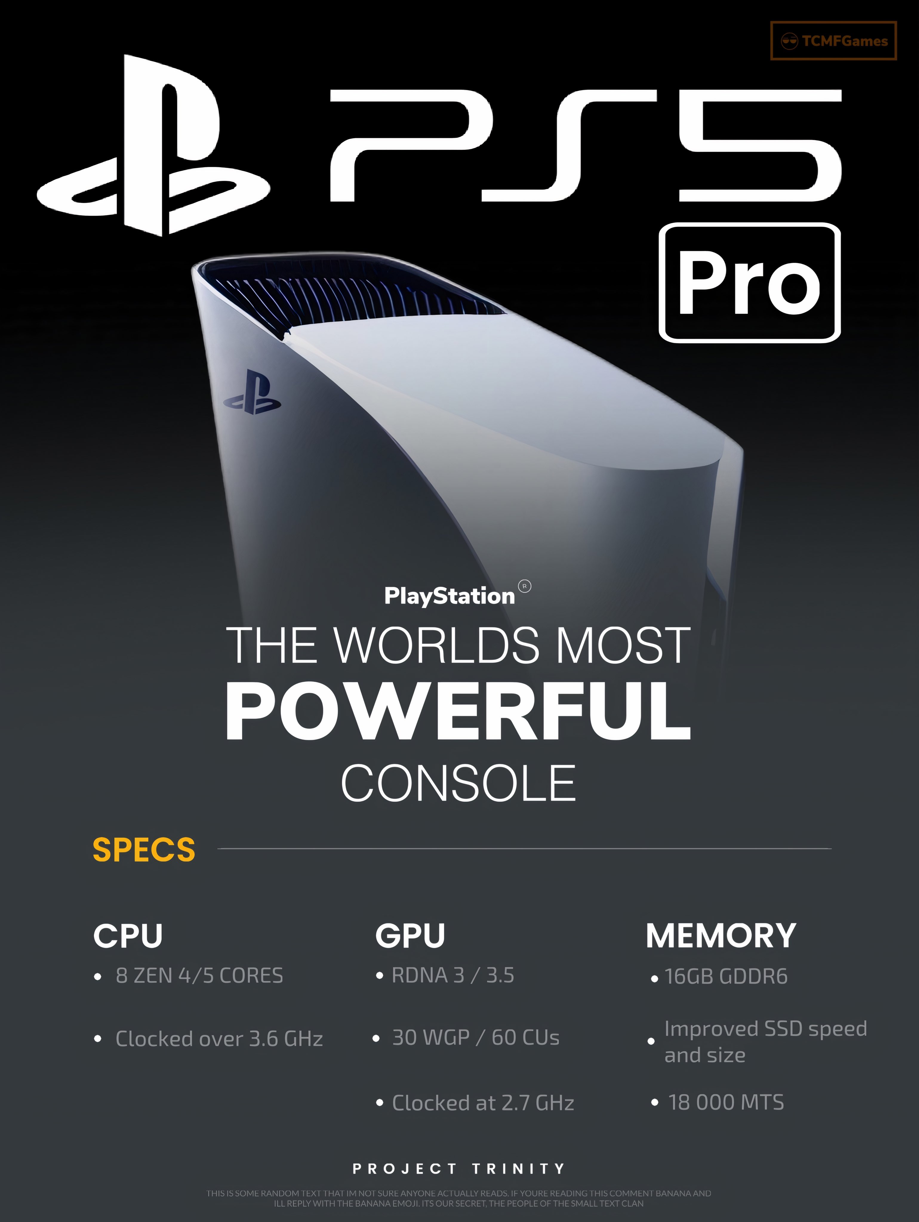 PlayStation 5 Pro specs: CPU clocks higher, heavily beefed-up GPU in 2024