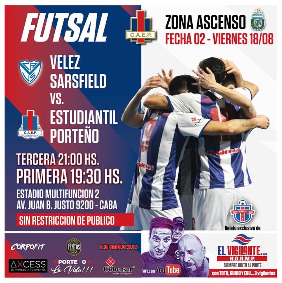 Estudiantil Porteño tweet media