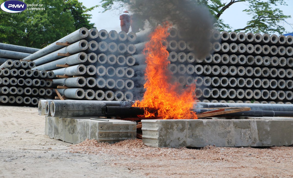 PMWConrete3988's tweet photo. Fun Fact: Concrete is not just strong; it's practically fireproof! 🔥 Our Concrete Poles enhance safety by being fire-resistant. Enjoy peace of mind knowing your city's lights are safeguarded. #FireResistance #ConcretePoles #SmartCitySafety #PMWIndustries https://t.co/BqBQ8jN9df