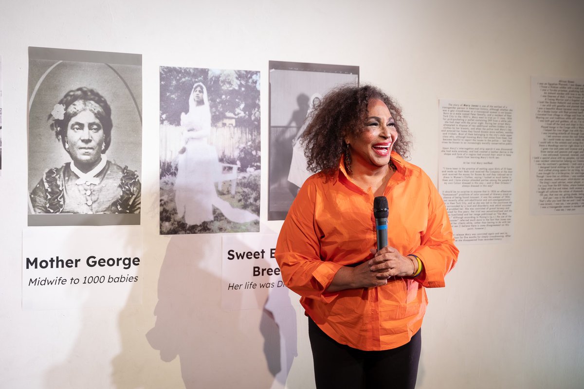 🧡 So grateful for storytellers like Andrea Horne who are bringing are sharing the stories of incredible Trans women in history! 🏳️‍⚧️🗣

📸 @keganmarling