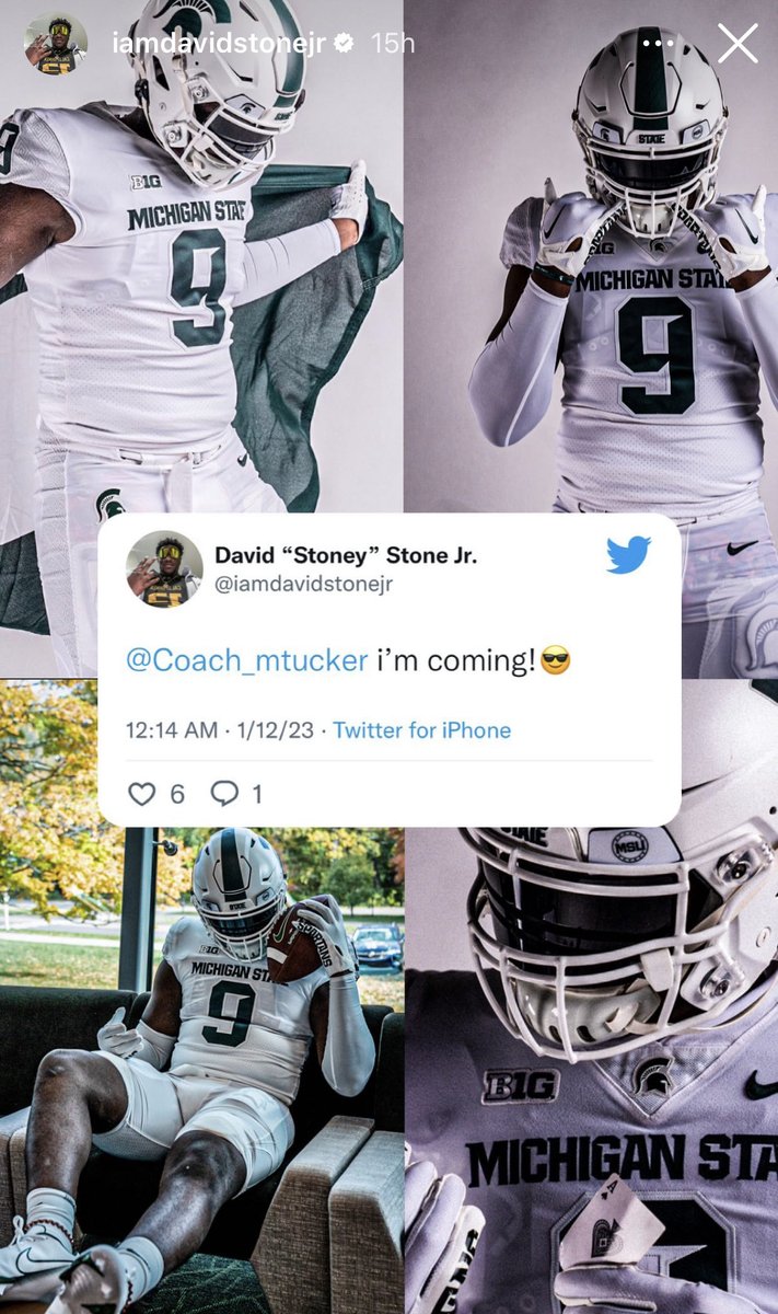 Let’s add home next time 🪓🪓🪓#StoneToEastLansing