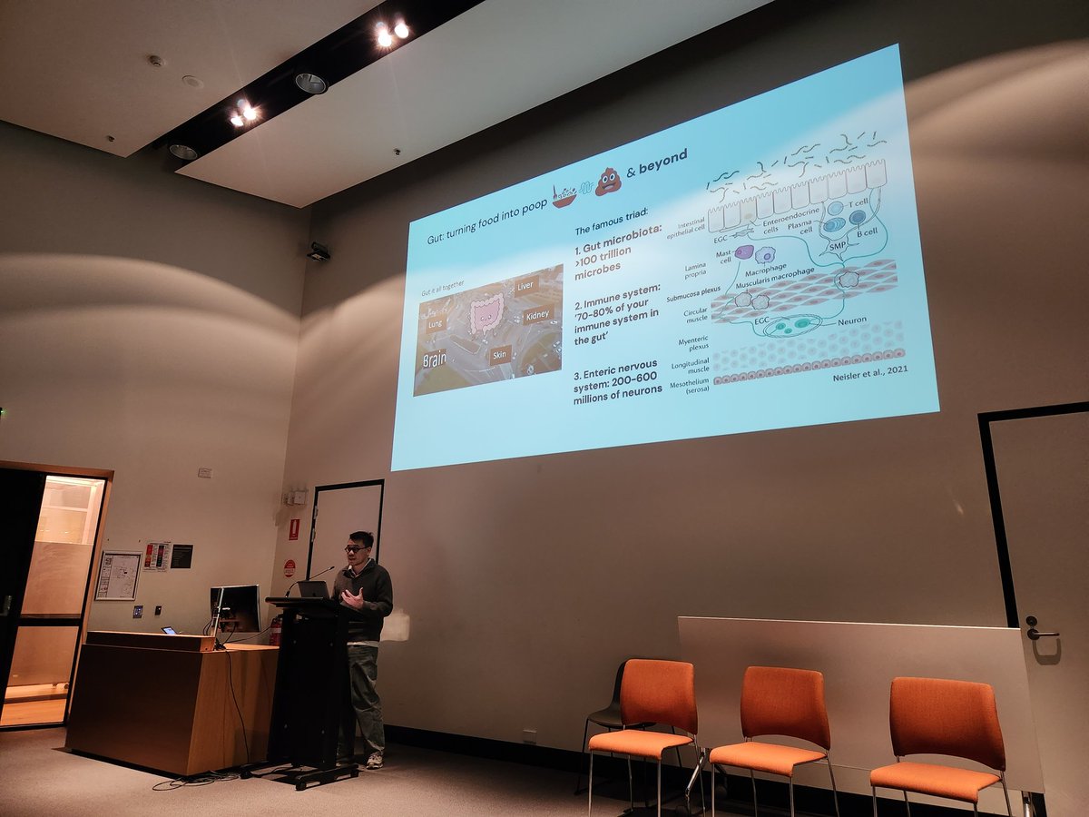 ImmuMon (@immumon) on Twitter photo <a href="/AidilZikri16/">Aidil Zaini</a> exploring the relationship between diet and the gut-immune-brain axis #immumon2023 <a href="/MonashImmunol/">Monash University STM Department of Immunology</a> <a href="/AidilZikri16/">Aidil Zaini</a> exploring the relationship between diet and the gut-immune-brain axis #immumon2023 <a href="/MonashImmunol/">Monash University STM Department of Immunology</a>