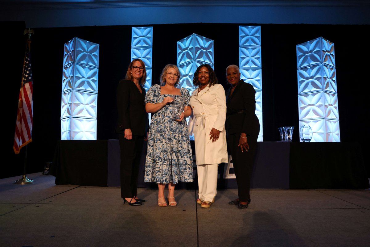 OFOEAC's tweet photo. Two of CBP’s finest recognized at #WIFLE 2023! Congrats EEOCD Director Tinesha Cherry for receiving the Outstanding Advocate for WIFLE and Agriculture Ops Mgr Sarah Williams for receiving the Elizebeth Smith Friedman Intell Award of Excellence.
Proud of these brilliant women! https://t.co/wuRnWI3OET