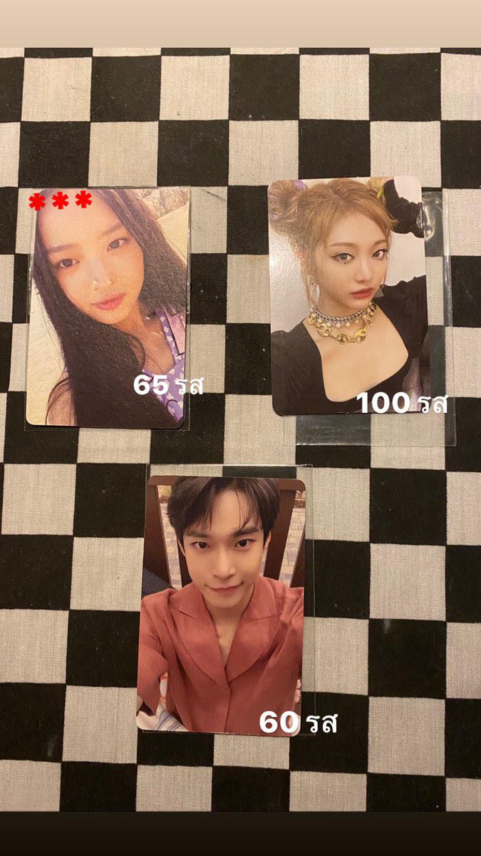 𝗛𝗔𝗡𝗡𝗜 𝗡𝗜𝗡𝗚𝗡𝗜𝗡𝗚 𝗗𝗢𝗬𝗢𝗨𝗡𝗚 
📮 price - 65 , 100 , 60 ฿
ราคารวมส่งแล้วคับ
**ฮันนิมีตำหนิตรงจมูกนะคะ**
พต.เดมเดมเลยคับ #ตลาดนัดnewjeans #ตลาดนัดaespa #ตลาดนัดnct