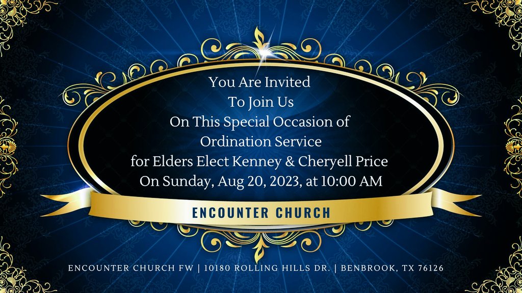 We'd love to have our local friends join us for this special occasion. #inHIMweserve