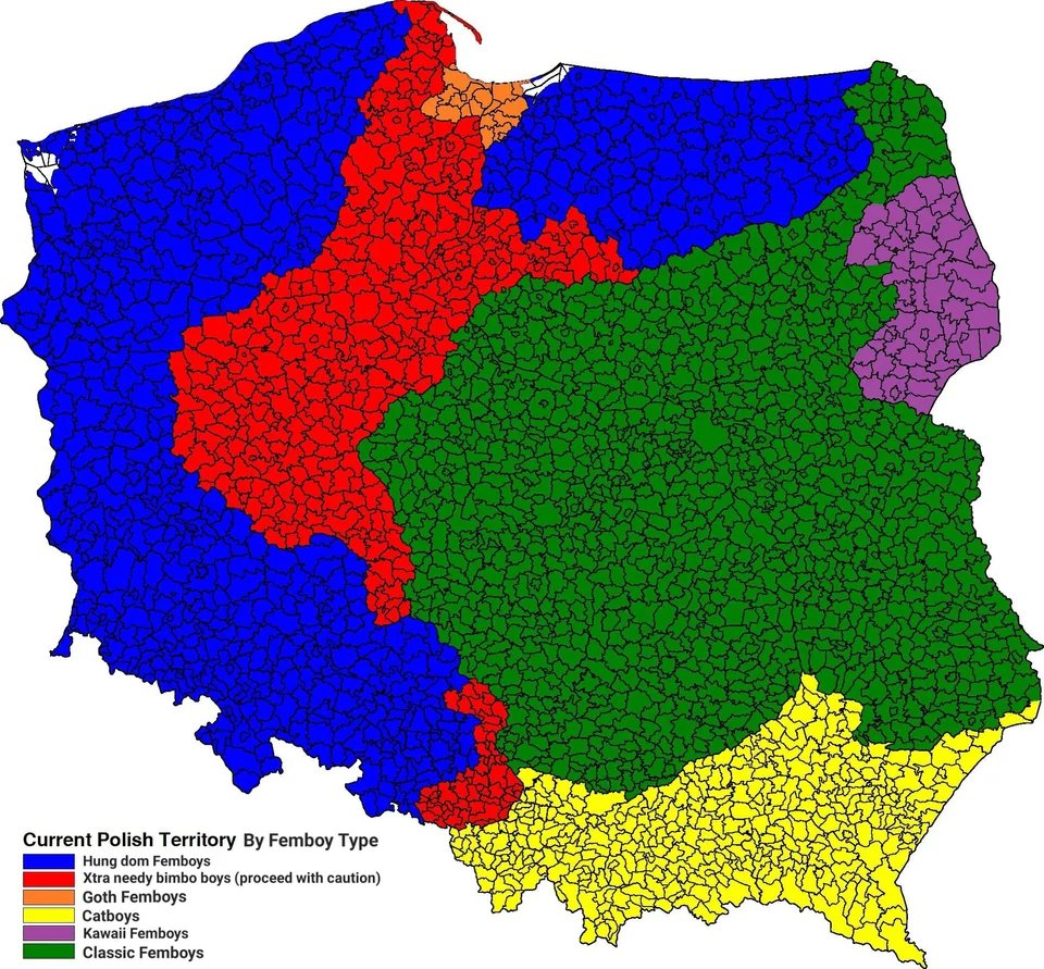 FemboyFemboy🏳️‍🌈🇨🇦💓🇨🇴 on X: why do the femboy phenotypes of Poland  resemble old borders? does being part of Austria-Hungary makes you a catboy  need more info on this. t.cotxG5zsZfca  X