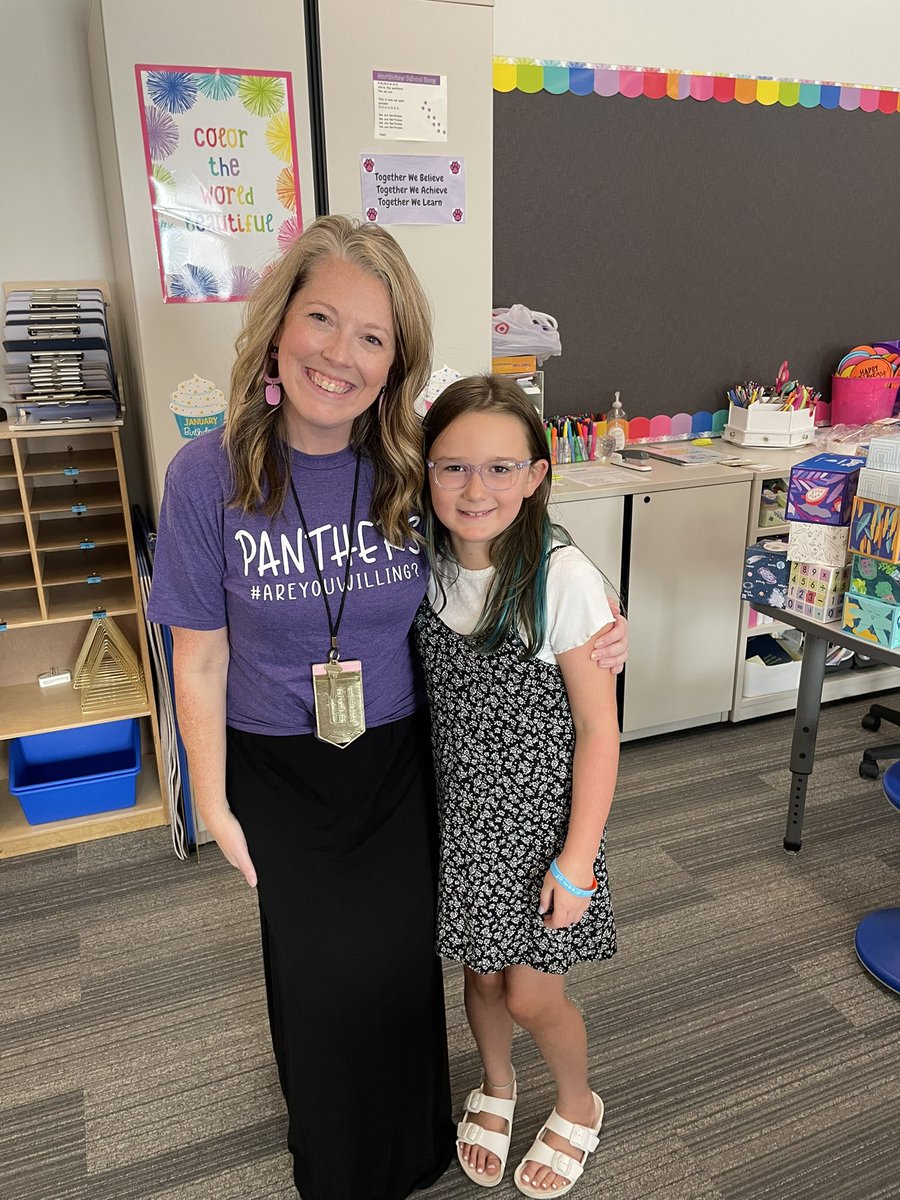 Layla is excited to start her new journey <a href="/nv_panthers/">nv_panthers</a>! Back to School was a success!