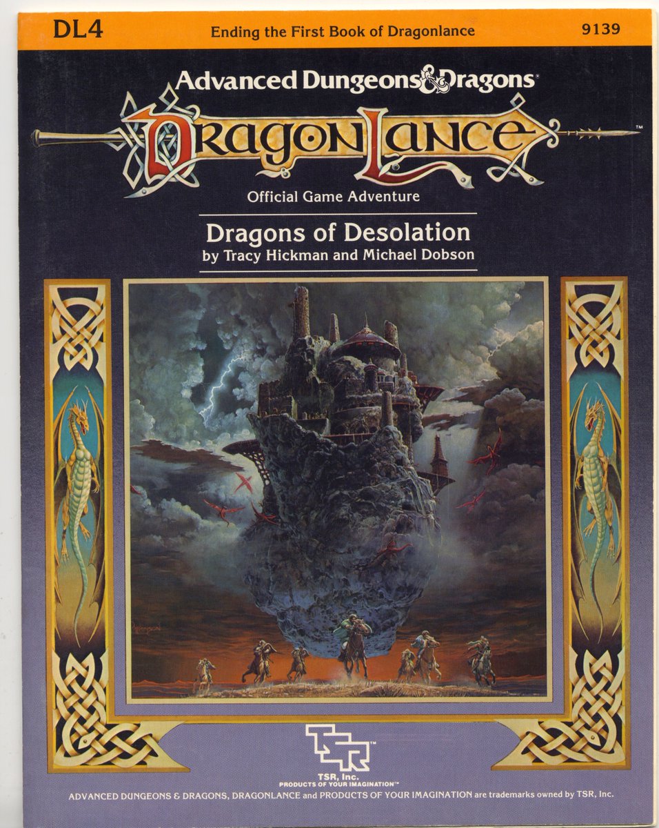 Loston_Wallace's tweet photo. #Dragonlance #AdvancedDungeonsAndDragons #TSRModules #RPG
Recapping my Dragonlance module posts, 4 at a time. Part 1. DL1, DL2, DL3, & DL4 https://t.co/FMNknm1zac