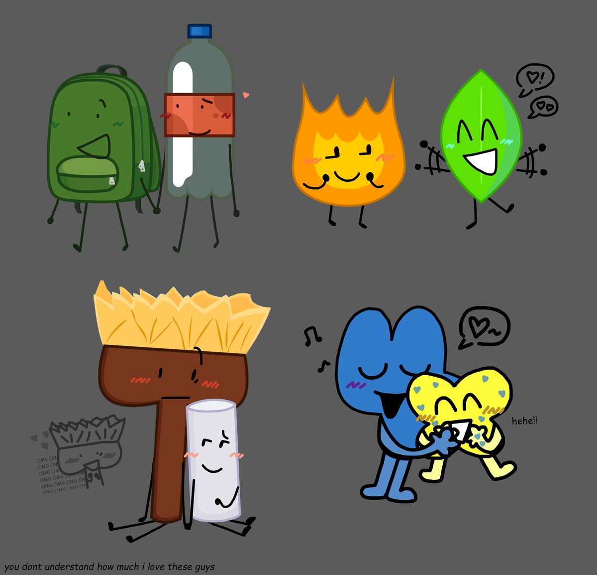 fluffyissosilly's tweet photo. the best ships EVER!!!!!!!! GRRAAAAHHHH!!!!!!! #hfjone #sodapack #bfdi #bfb #fireafy #4xbfb #eeeosc #excellententites https://t.co/OReNeCN6If