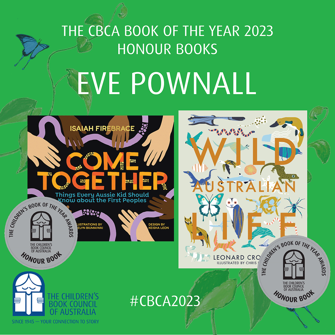 TheCBCA's tweet photo. Our Eve Pownall Award Honours books are just brilliant. Have you checked them out? https://t.co/FUfq0OEzhb