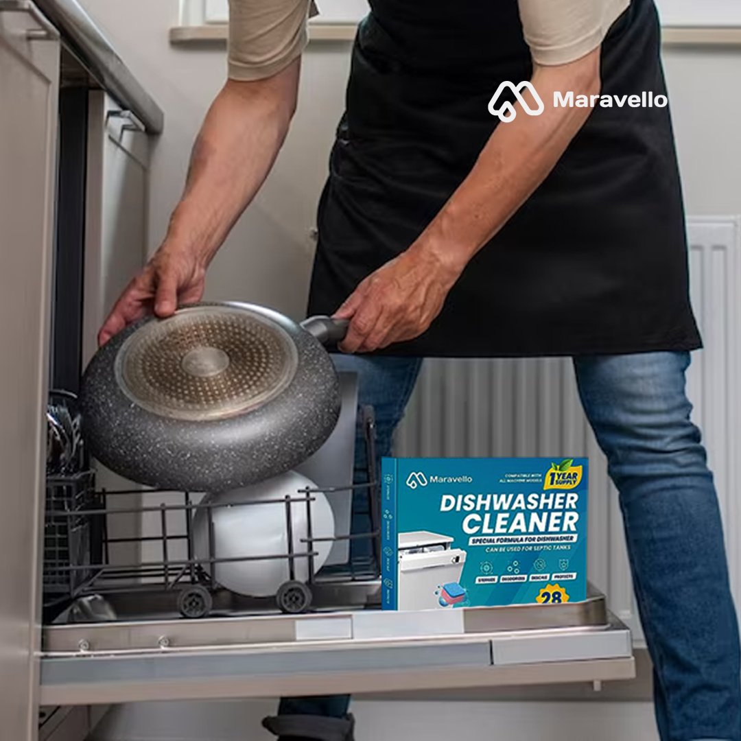 Say Goodbye to Odors: Experience the freshness of Maravello Disposal Cleaner and Deodorizer. Our powerful foaming formula with a refreshing lemon scent tackles even the toughest disposal odors. Enjoy a cleaner kitchen sink every day! #FreshKitchen #OdorFree