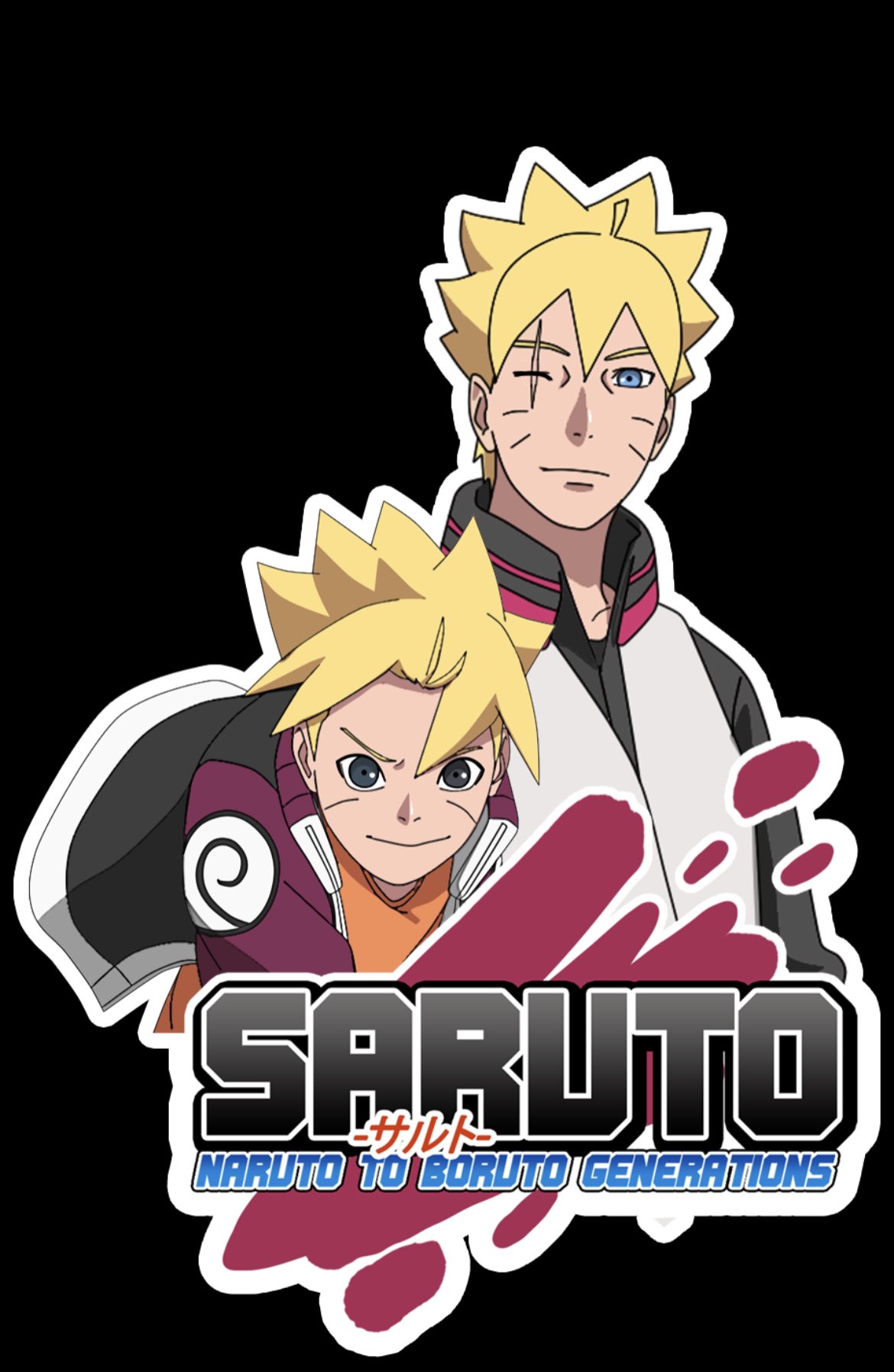 kruos_ on X: New Poster for “Saruto: Naruto to Boruto Genarations
