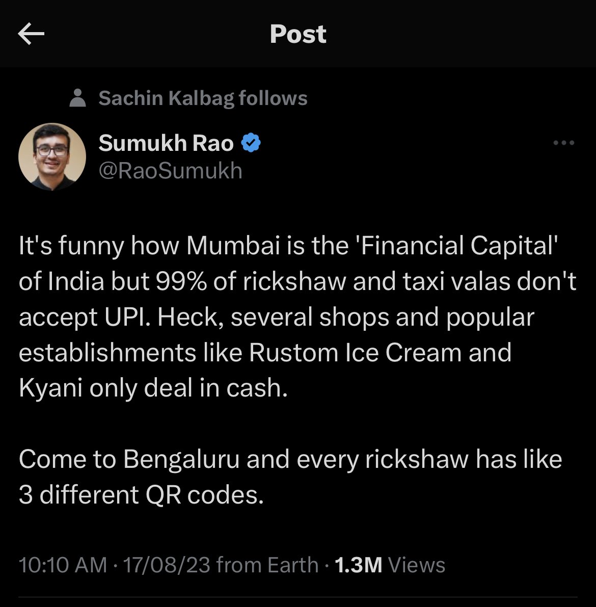 It’s also funny how cash is treated as an ugly thing. It is still legal tender.