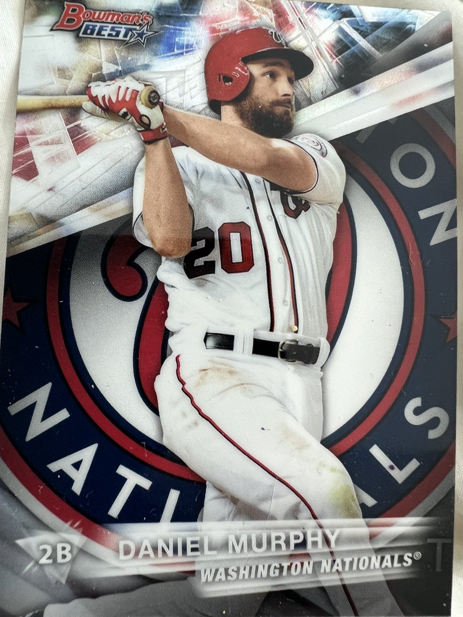 NavyYardNats's tweet photo. Congrats on your retirement and thank you Daniel Murphy! https://t.co/FZLlFtGGud