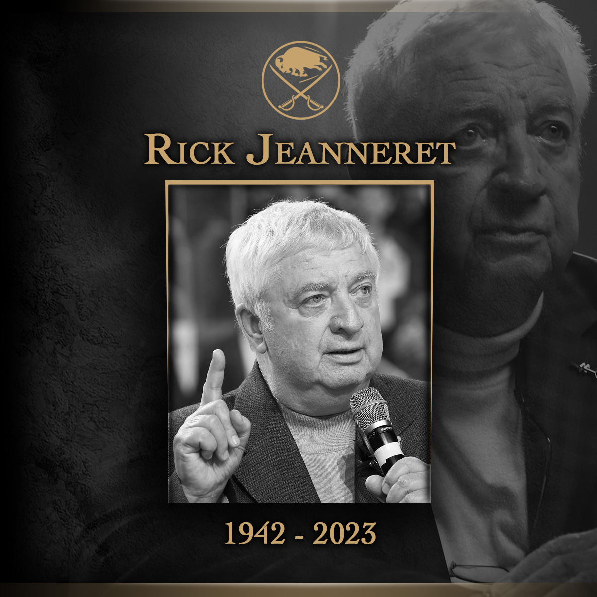 Rick Jeanneret 1942 - 2023 Thank You For The Memories Signature