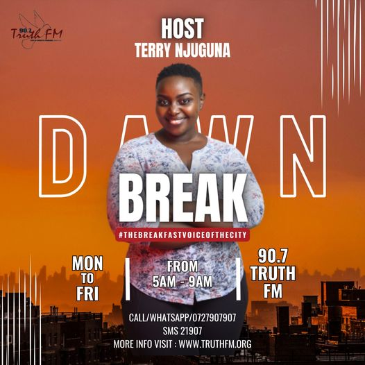 Truthfmkenya's tweet photo. Your 𝒘𝙚𝒆𝙠𝒆𝙣𝒅 is blessed with peace and good news. Do not worry because God has a plan for you. For everything under the sun, there is a time and a season. Weekends are for resting in God’s blessings! 
Join @terryseih on #DawnBreak #WhereYourWeekendStarts https://t.co/PnntRgaM7p