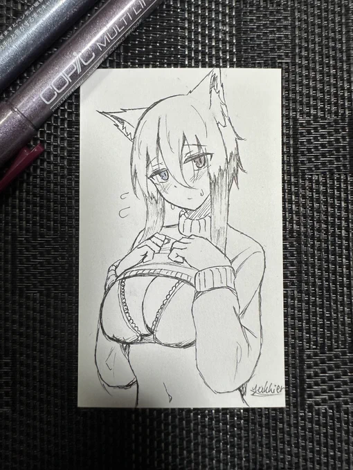 アナログでたくし上げこごちちゃん 