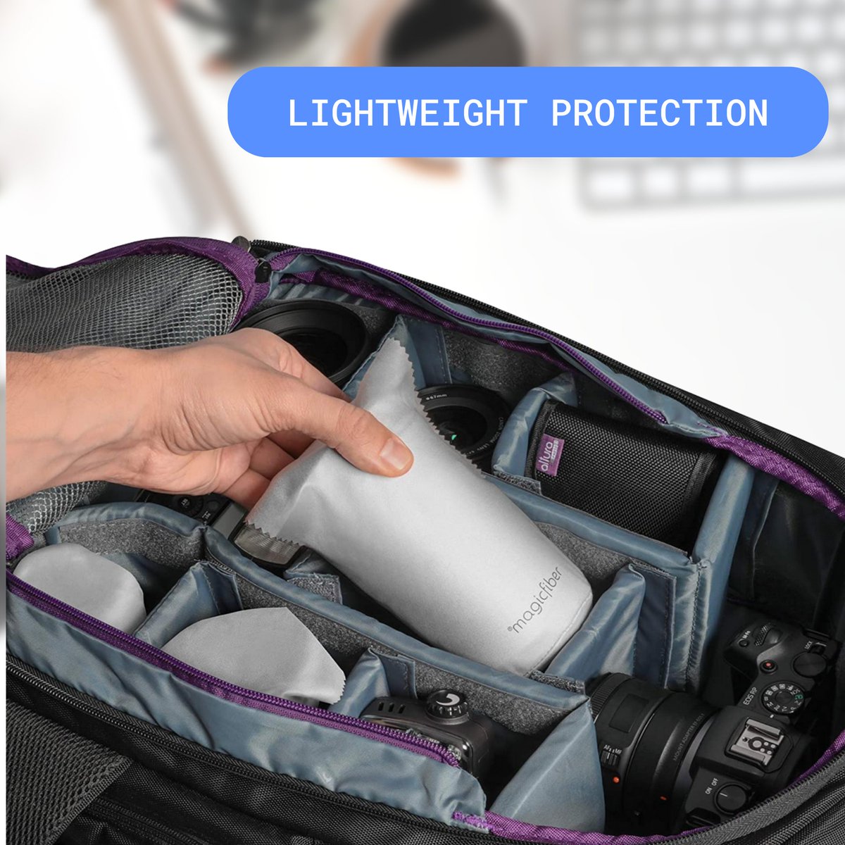 CamKixOfficial's tweet image. 📸✨ Designed to safeguard your valuable lenses from dust and scratches while on the go. Travel smart, shoot smart. Only at: amzn.to/3QKRNAW
#LensProtection #MicrofiberMagic #LensGuardians #TravelLensCare #LensLove #CrystalClearPouch #PhotographyEssentials #LensSafeguard