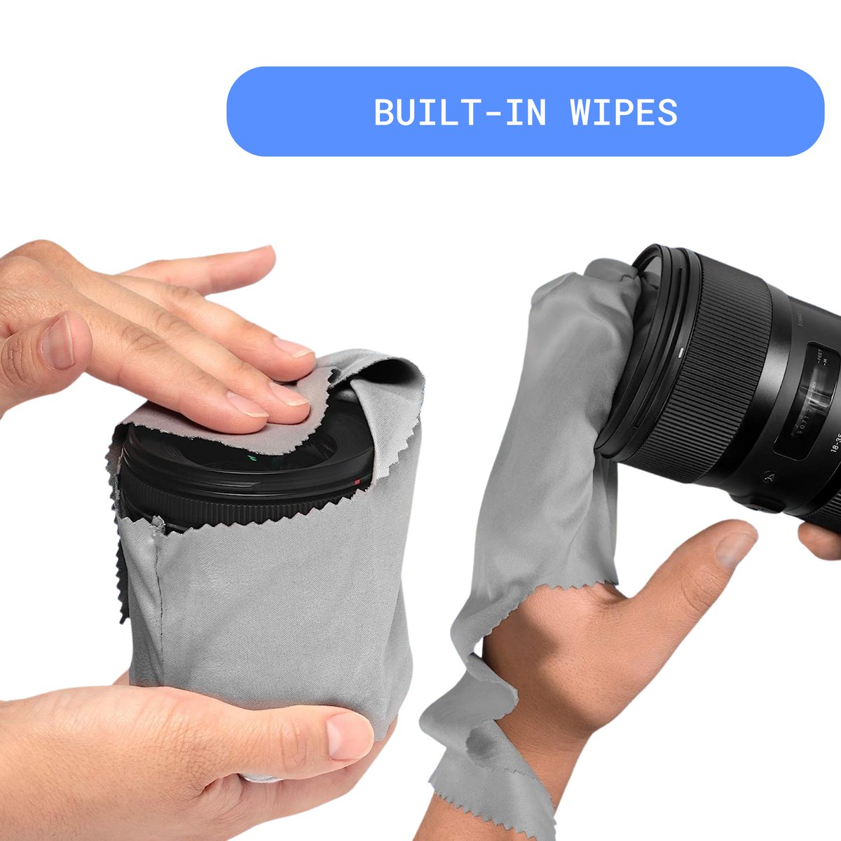 CamKixOfficial's tweet image. 📸✨ Designed to safeguard your valuable lenses from dust and scratches while on the go. Travel smart, shoot smart. Only at: amzn.to/3QKRNAW
#LensProtection #MicrofiberMagic #LensGuardians #TravelLensCare #LensLove #CrystalClearPouch #PhotographyEssentials #LensSafeguard