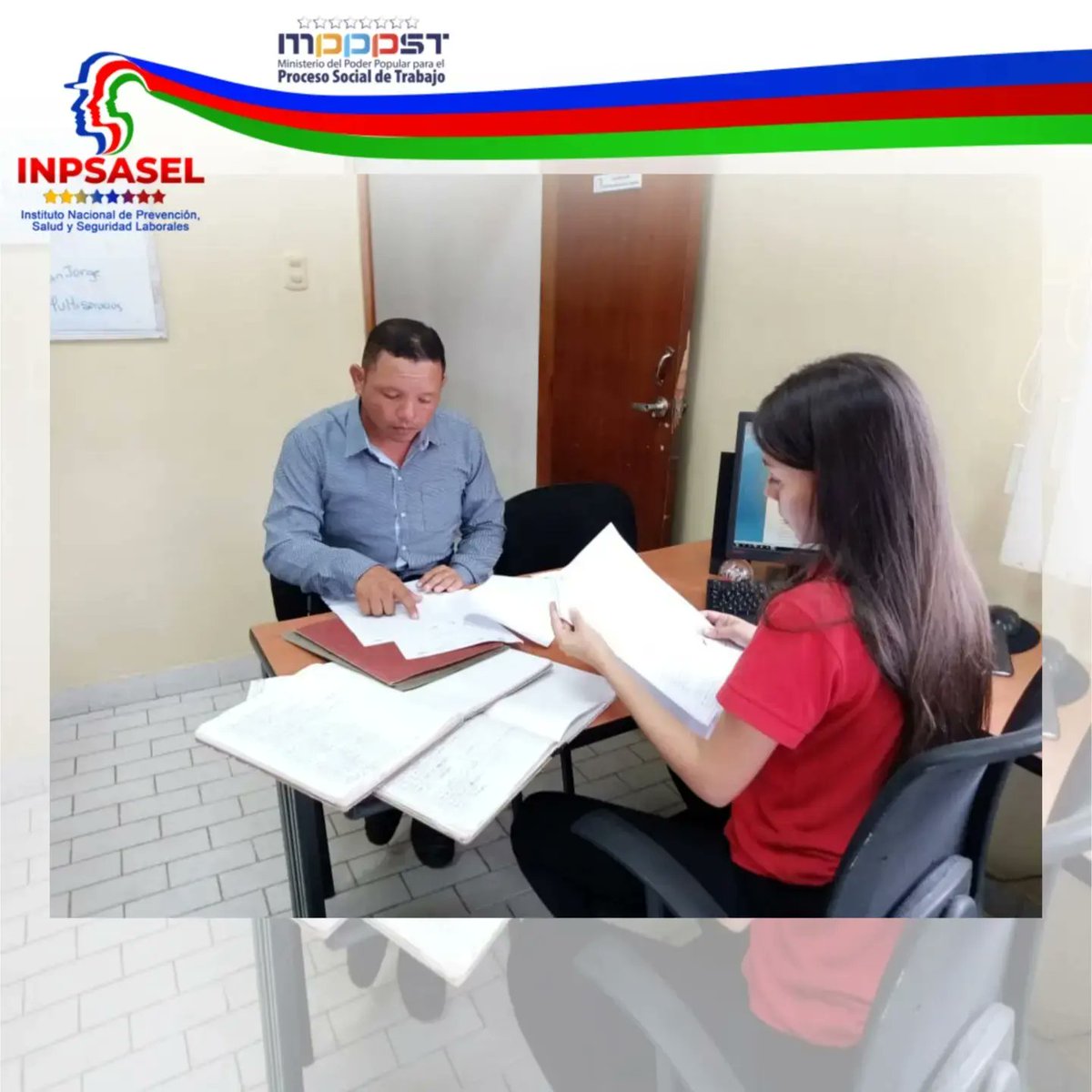 Celebrando los 21 de Inpsasel  lo celebramos haciendo entrega de dos certificaciones Médica a  Dagoberto Gascon y Oscar   Campo. Haciendo justicia a la Clase Trabajadora.
<a href="/NicolasMaduro/">Nicolás Maduro</a> 
<a href="/torrealbaf/">Francisco Torrealba</a> 
<a href="/rusbelrondon/">@rusbelrondon</a> 
<a href="/Inpsasel_vzla/">Inpsasel_vzla</a> 
<a href="/MinTrabajoVE/">Ministerio del PP para el Proceso Socia de Trabajo</a>