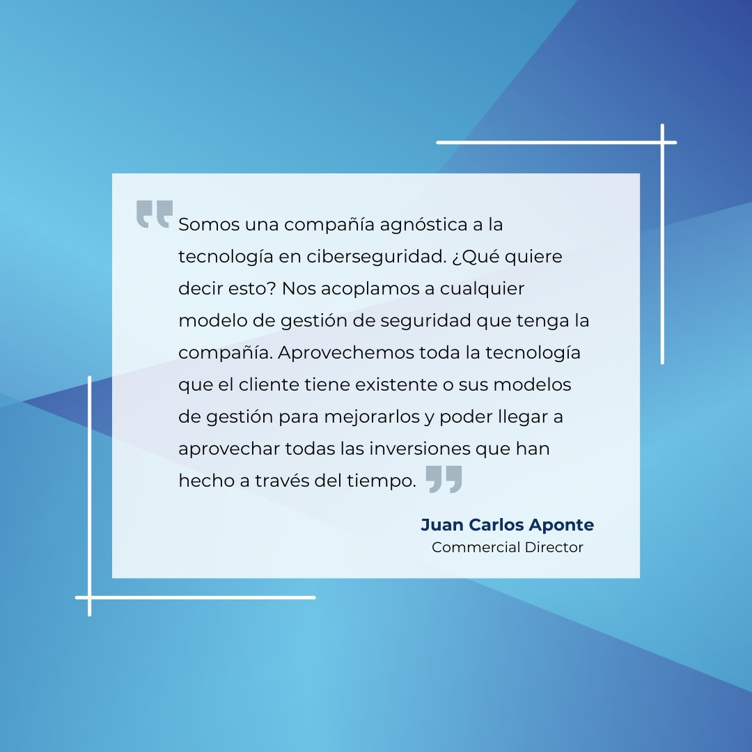 No estamos atados a una sola tecnología, sino a las necesidades y logros previos de cada cliente. ¿Listo para aprovechar al máximo tus inversiones pasadas y presentes? Palabras de nuestro Commercial Director, Juan Carlos Aponte. 🔍🛡🌐

#TecnologíaAgnóstica #Adaptabilidad #ETEK
