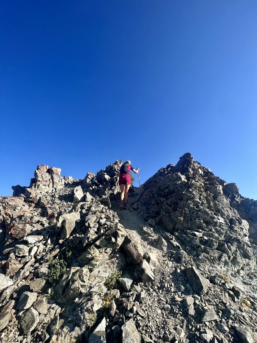 Sisters climbing big mountains is my happy place.