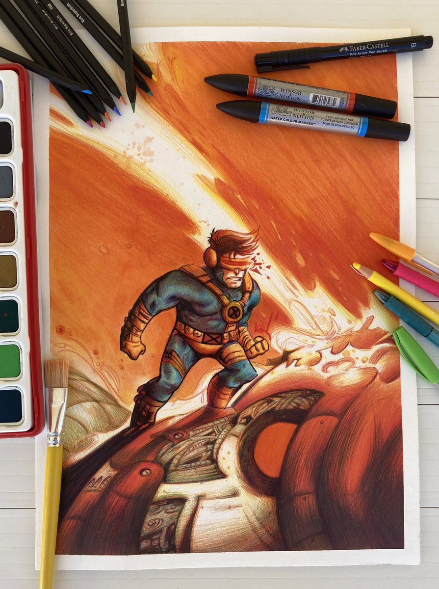 「Oh poor Sentinel, he didn't stand a chan」|Eduardo Vieiraのイラスト
