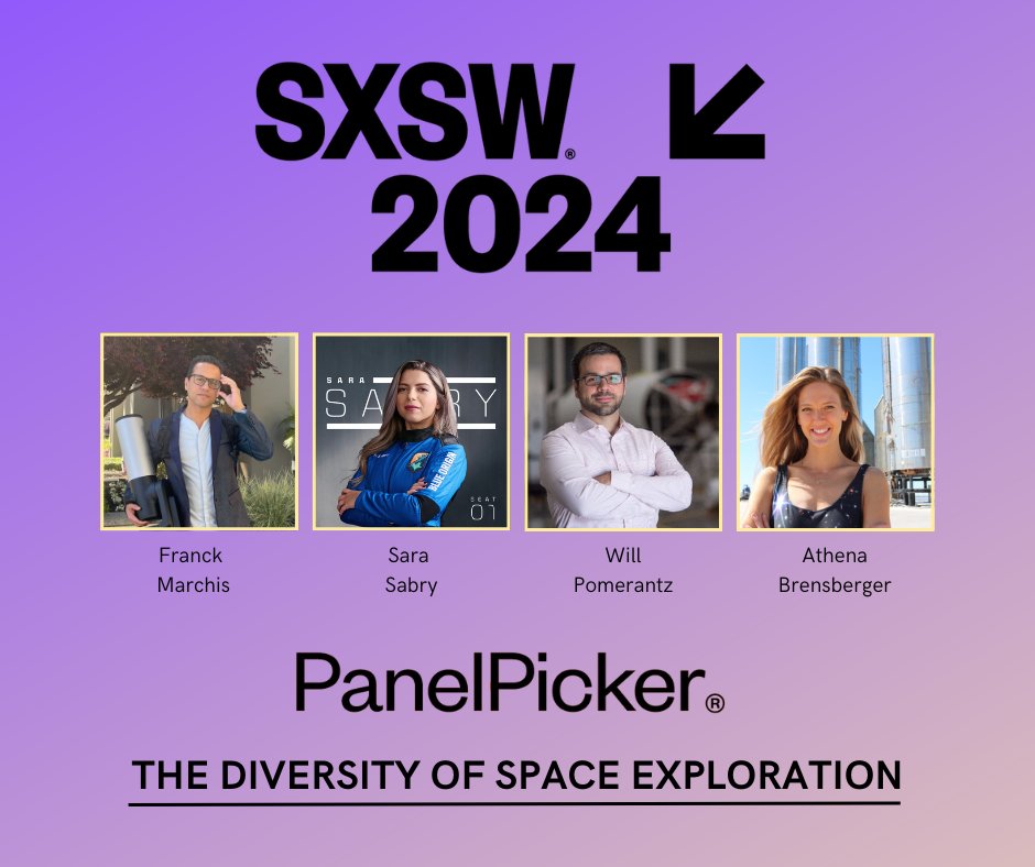 SETIInstitute's tweet image. #SXSW2024 #PanelPicker: buff.ly/3QP4URH 

Please vote for @unistellar's panel as well as ours!

Featuring @allplanets, Sara Sabry, @Pomerantz, and @AstroAthens.