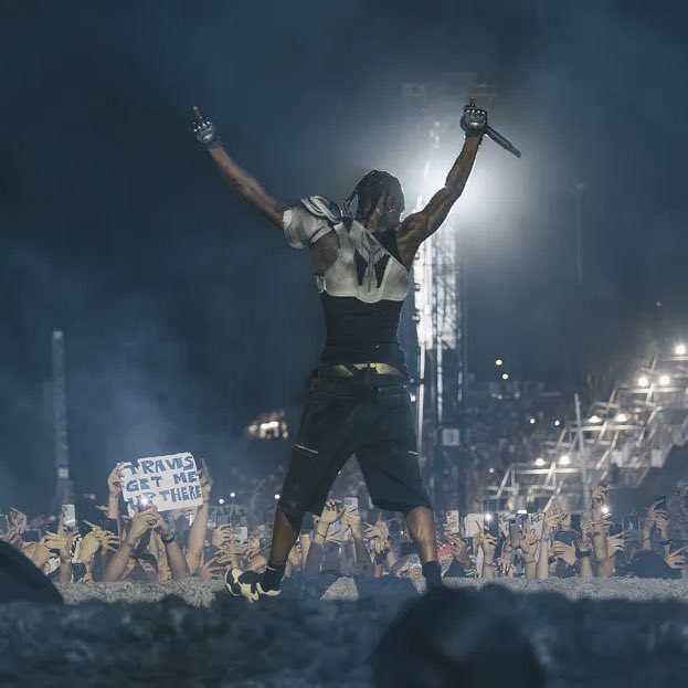 tervisscoot's tweet photo. Travis Scott breaks the record for the most monthly listeners for a rapper in Spotify history at 74.948M, surpassing Drake https://t.co/7zRsb1JmLt