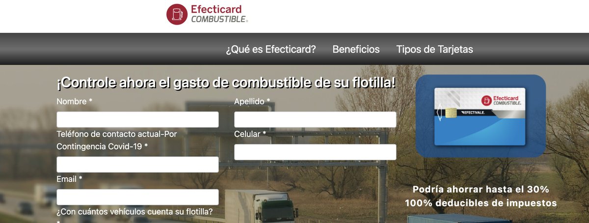 @Profeco La publicidad de @Efectivale es mentira, dicen en su página que el 100% del combustible es deducible, porque en teoría ellos facturan todo, sin embargo nosotros solo hemos recibido las facturas por cargos administrativos y NO las de combustible.