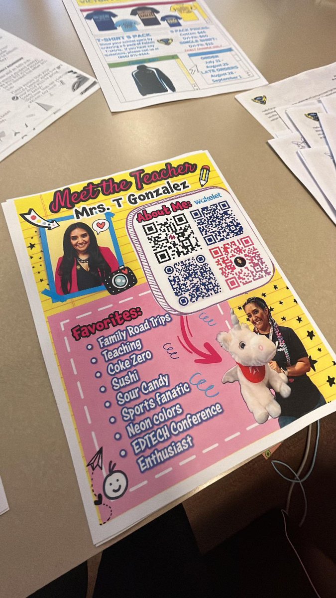 Thank You @FieldsFalcons for printing and mailing out this @AdobeExpress Meet the Teacher Newsletter to our kiddos! You Guys Rock!! #AdobeEduCreative @ClaudioZavalaJr @RebeccaLouHare @EdTech_Heather @weziRthindwa @misty2shea @wilthomas3 @LibrarianLopez @LindseyBlassEdu 🎉🎉