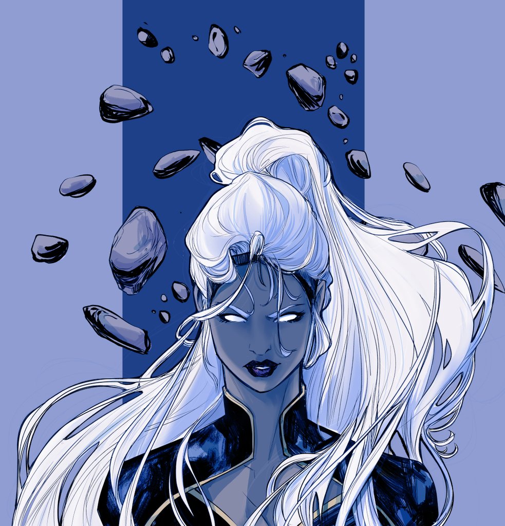 Ororo ✨❤️

#MarvelComics #MarvelStudios #marvel #marvelxmen #xmen #ororo #ororoxmen #storm #comics #originalart