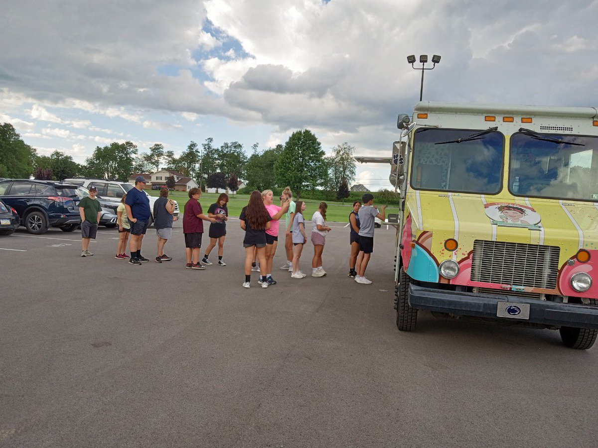 Thanks MVMA for treating the band to Paulie &amp; Co. ice cream!  It was delicious. <a href="/MV_Knights/">Moshannon Valley SD</a> <a href="/MoValleyMoMusic/">Charlie Gambino</a>