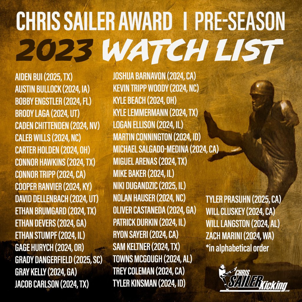 Chris Sailer Kicking tweet media