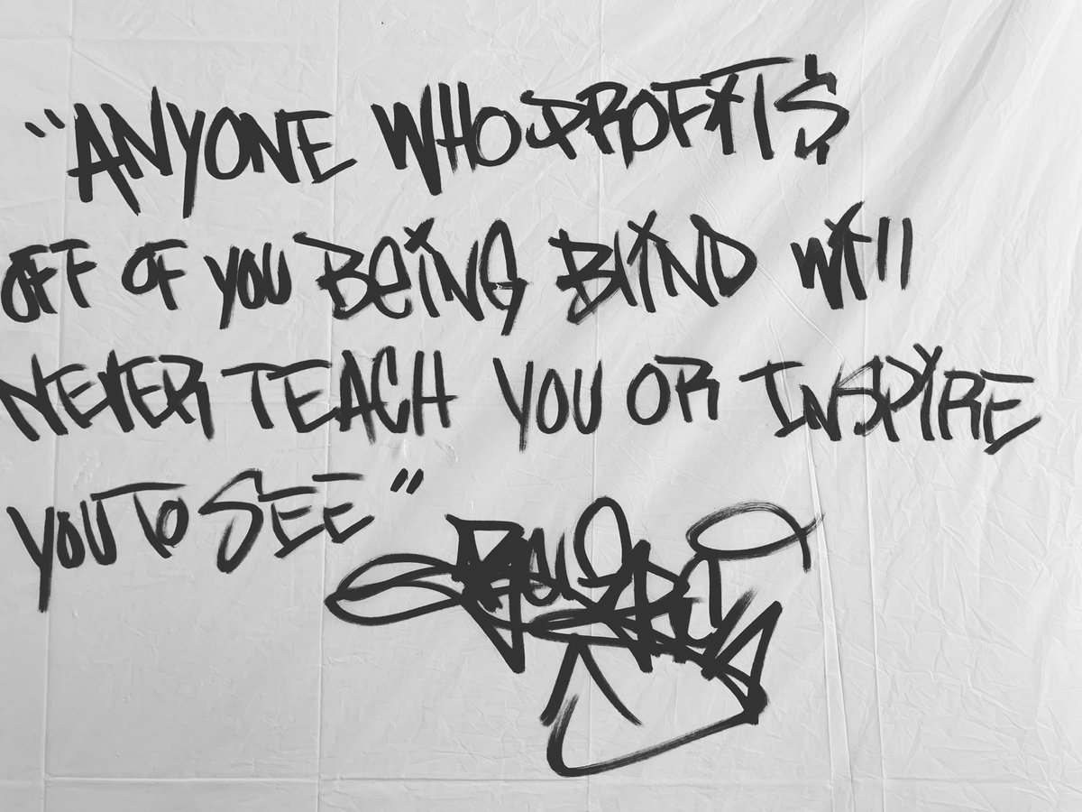 PSA:  ANYONE WHO PROFIT$ OFF OF YOU BEING BLIND WILL NEVER TEACH OR INSPIRE YOU TO SEE #abelgarciadesigns #dream #inspire #create <a href="/elonmusk/">Elon Musk</a> <a href="/garyvee/">Gary Vaynerchuk</a> <a href="/TonyRobbins/">Tony Robbins</a> <a href="/realDonaldTrump/">Donald J. Trump</a> <a href="/joerogan/">Joe Rogan</a>