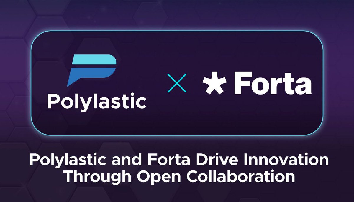 liamborgez's tweet photo. Polylastic are pleased to announce an open collaboration with #FortaNetwork, a powerful decentralized security and operational monitoring network! Through this collaboration, they unlock endless possibilities in the world of #Defi and #security. #iweb3 https://t.co/RBFHMOhPqT