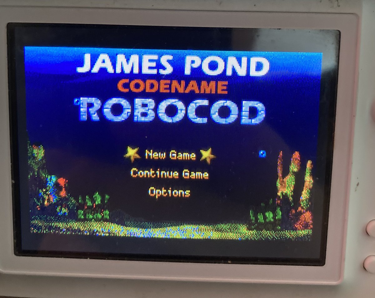 MbGreen78's tweet photo. #GBAchallenge Day 17: Todayโs game was a real throwback, James Pond: Robocod ๐ #GameBoy #Nintendo #RETROGAMING #handheldgaming #GameBoyAdvance #GameBoychallenge https://t.co/P7lPOmVmcP