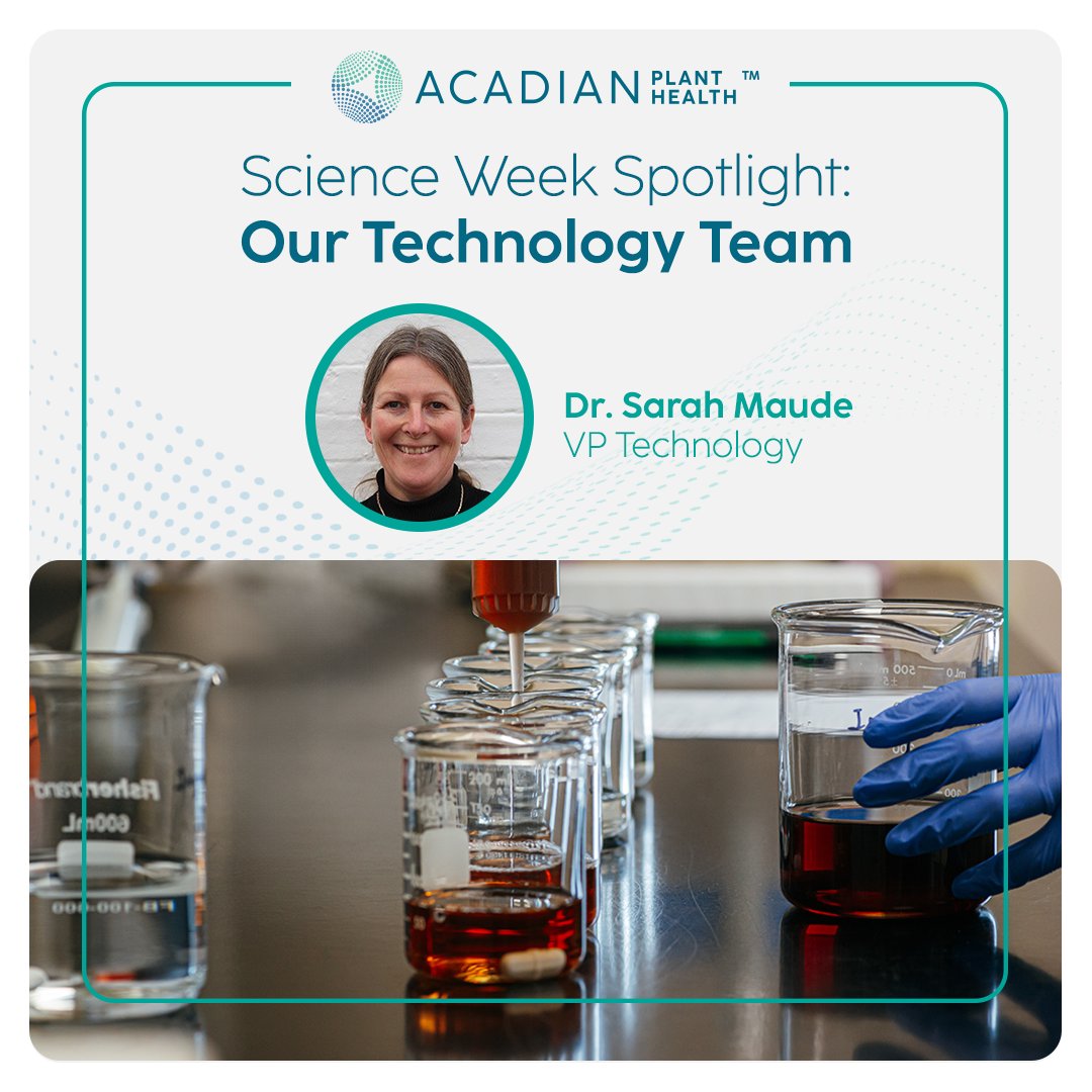 Today’s #ScienceWeek spotlight is our diverse Technology Team! This team encompasses everything from research to biology, product development and formulation, testing, regulatory and beyond – all to bring the best possible solutions to life. #biostimulants #sustainable