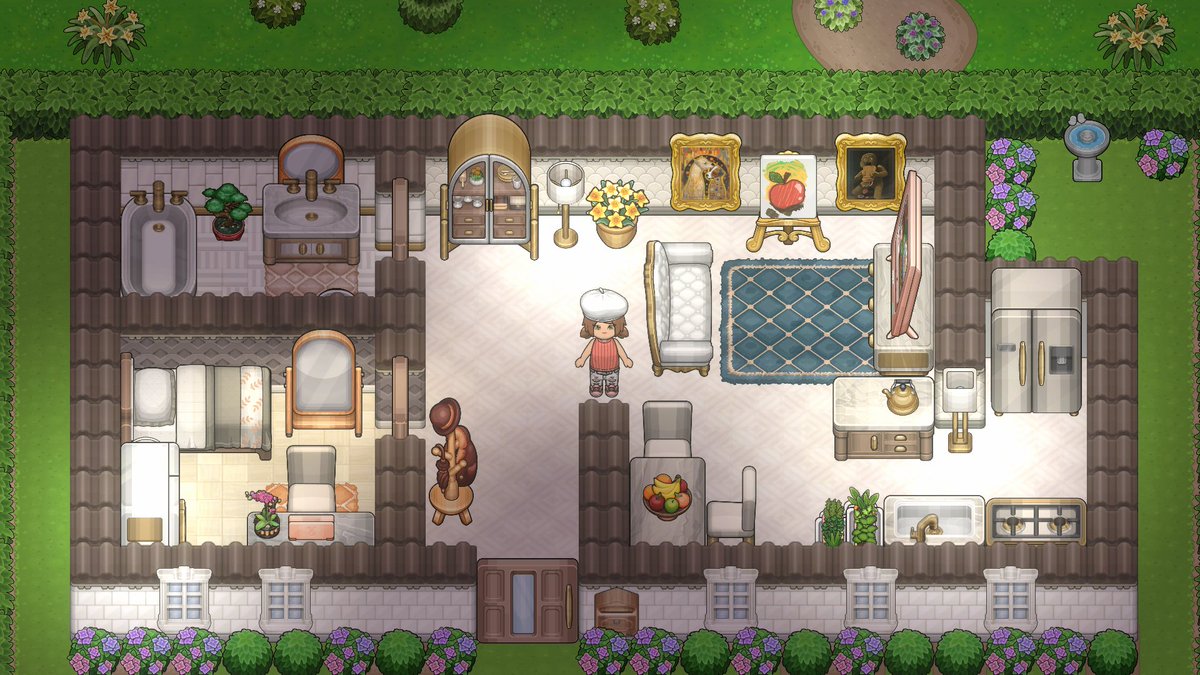 myPotatoGames's tweet image. The amazing devs shared a few copies of Little Sim World with me! If you'd like to get playing, let me know in any way you like!

It is a cozy life sim game much like The Sims meets the charm of Animal Crossing. Decorate your home, dress up and customize with near limitless…