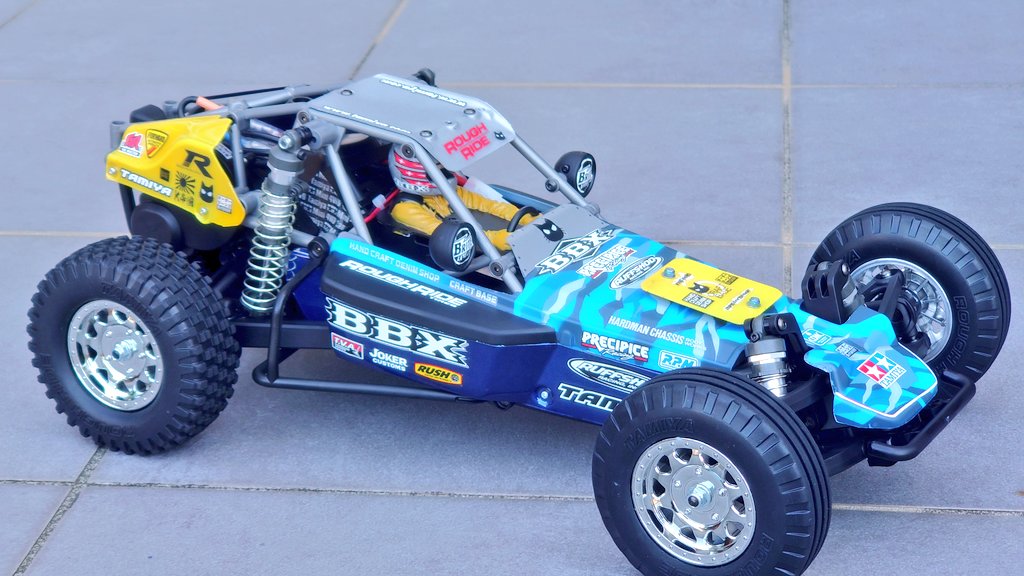 TAMIYA BBX 完成品 ボディ未塗装 TAMIYA BBX 完成品 ボディ未塗装